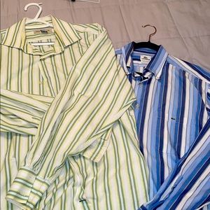 Bundle of 2. Lacoste and Banana republic EUC